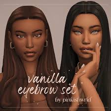 aesthetic vanilla eyebrow set