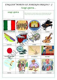 Cvc activities, cvvc lessons and hundreds of worksheets and activities. English Words Of Foreign Origin I J Italian Japanese A Pictionary Esl Worksheet By Alexcure