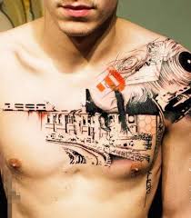 Rubens 15 november, 2012 tattoo. Santa Muerte Chest Tattoo Shefalitayal