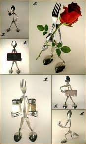 Ideas Creativas Arte Con Tenedor Manualidades Con Cucharas Arte Cuberteria