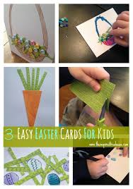 Adhere to front center of the card. Easy Easter Cards For Kids Fine Motor Skills