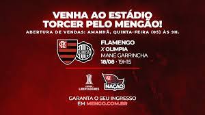 Flamengo are undefeated in their last 13 matches (copa libertadores). Venda De Ingressos Para Flamengo X Olimpia Como Adquirir Uma Vez Flamengo Sempre Flamengo