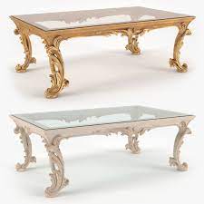 Check spelling or type a new query. 3d Classic Coffee Table Chelini Art 1064 Set