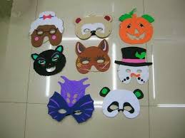 Maskeleri Genellikle Kartonlar Ya Da Tabaklarla Deneriz Ancak Evalar Ile Yapilan Maskeler Bana Gore Hem Daha Hos Bir Goruntuye Ulas Maskeler Yaya