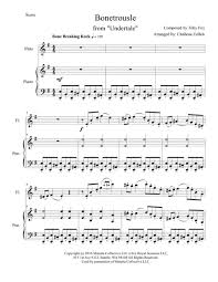 Fun and easy sheet music for beginners. Bonetrousle From Undertale By Toby Fox Arranged For Flute Or C Instrument With Piano Accompaniment All Proceeds Go Sheet Music Undertale Digital Sheet Music