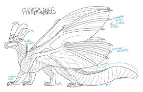 Wings of fire sandwings image with images dragon coloring. Wings Of Fire Silkwing Coloring Pages Ferrisquinlanjamal