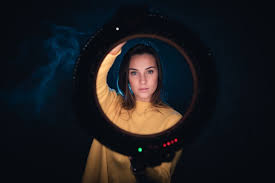 Portraits With An Led Ring Light Great Lighting Easy To Carry And Lots Of Fun Ring Light Photography Ring Light Photo Ring Photoshoot