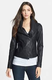 Vince Leather Scuba Jacket Nordstrom Lamb Leather Jacket Leather Jackets Women Lambskin Jacket