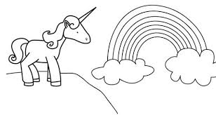 Dibujos De Unicornios Para Colorear En La Computadora