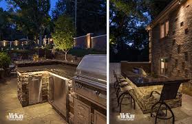 outdoor kitchen & grill lighting ideas
