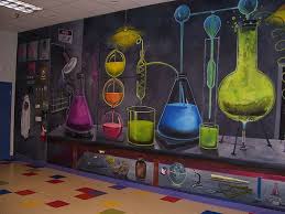 Place your order before the 7th to receive your first subscription box in time for our monthly delivery date. Bubbling Potions Room Mural At The Lab Science Lab Decorations Science Classroom Decorations Science Decor