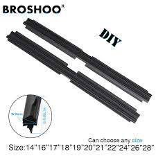 us 3 86 21 off broshoo 2pcs lot car auto vehicle insert natural rubber for valeo type beam wiper blade only refill 8mm 14