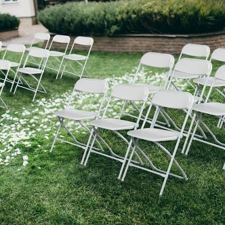 Event chairs on grass