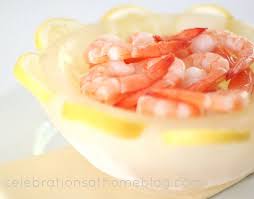 2 cut half of the cooked shrimp into chunks: How To Make An Ice Bowl For A Party Celebrations At Home