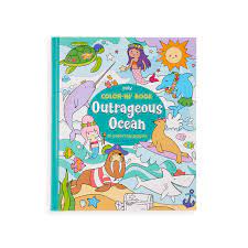 Personalized printable under the sea birthday by sugarpiestudio animal coloring pages monster coloring pages ocean coloring pages. Outrageous Ocean Coloring Book Ooly