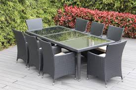 Do you know that there are several types of if you have an about average budget, you can go for metal patio sets. Beautiful Outdoor Patio Wicker Furniture Dining Set New