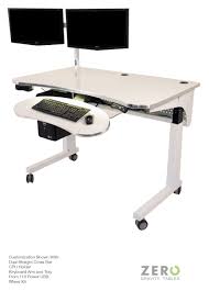 Deluxe Electric Lift Table By Zero Gravity Tables Adjustable Height Desk Adjustable Height Standing Desk Desk