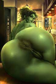 She-Hulk Green Dump Truck By Krabby | Marvel Premium Hentai