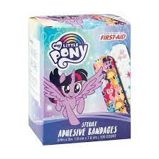 Amazon.com: My Little Pony Bandages - First Aid Supplies - 100 per Pack :  Health & Household