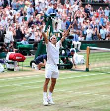 Just Taking Care Of Some Business Roger Federer Wimbledon 2017 Wimbledon