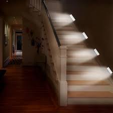 Led Motion Sensor Light With Battery For Closet Stairs Garage More Pikibuy In 2020 Stair Lights Stair Lights Indoor Motion Lights Indoor