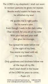 23 the lord is my shepherd; Pin On God Catholic