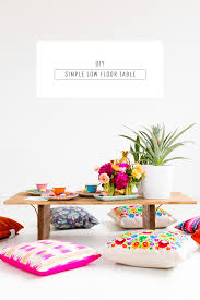 Floor Seating Ideas Diy Floor Table Sugar Cloth Diy Entertaining Diy Flooring Diy Table Decor Floor Table