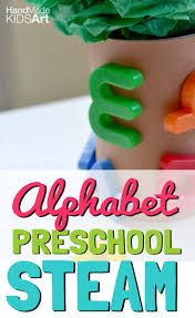 You can have a poster board with the alphabet printed on it in large letters. Easy Alphabet Math Activities For Preschoolers Innovation Kids Lab