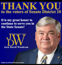 Senator Jack David Woodrum‎