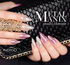 Metal Manix Multi Chrome Nails Nail Indigo Chrome Mix Multi