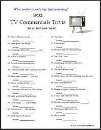 The winner was jim reisert, who was first to send in all 10 correct answers. Tv Commercials Trivia Fun Trivia Questions Funny Trivia Questions Trivia Questions And Answers
