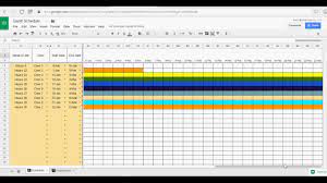Google Sheets Gantt Chart Youtube