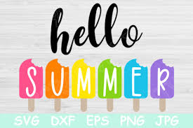 Download Hello Summer Quote Graphic By Tiffscraftycreations Creative Fabrica PSD Mockup Templates