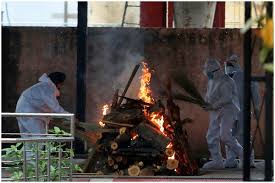 Do dravidians burry the body after death or cremate it? Burial Cremation Of Covid 19 Victims Heart Wrenching Pictures