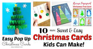 However, that item can be difficult to find in your regular arts and crafts section of your store and it's a. Christmas Cards Kids Can Make 10 More Ideas Letters From Santa Blog