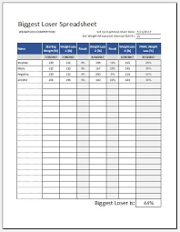 Biggest Loser Weight Loss Chart Best Picture Of Chart