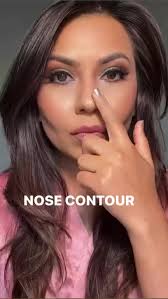 This NOSE CONTOUR is a game changer! FOLLOW “MAKEUPBYBIA”