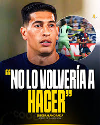 ???????????? ANDRADA PIDIÓ DISCULPAS Esteban Andrada se expresó tras su expulsión en Zaragoza vs Huesca. ????? “Estoy muy arrepentido y no lo volvería a hacer. También pedirle disculpas a Jorge Pulido, porque