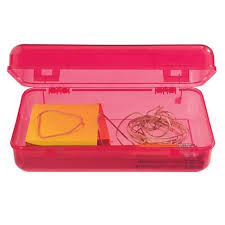 Innovative Storage Designs Pencil Box 8 12 X 5 12 Assorted Colors By Office Depot Officemax Storage Design Pencil Boxes Design