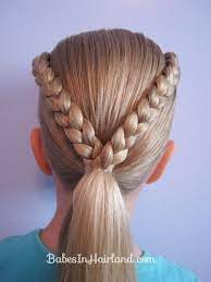 Letter V Hairstyle 1 Cool Braid Hairstyles Easy Braids Girls Hairstyles Easy