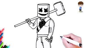 Check spelling or type a new query. Comment Dessiner Marshmello Fortnite Facilement Dessin Facile A Faire Dessin De Fortnite Youtube