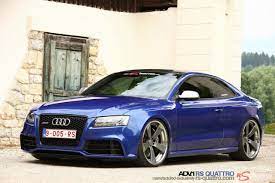 Blue Audi S5 With Aftermarket Led Headlights Photo By Adv 1 Audi S5 Audi Audi Rs5