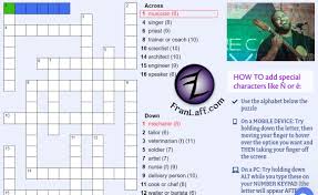 While the science is not entirely conclusive, puzzles of all kinds (including word puzzles) are beneficial to the brain. You Are In Spanish Crossword