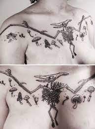 Drawin Wolf Tattoos Wolf Skull Dinosaur Tattoos