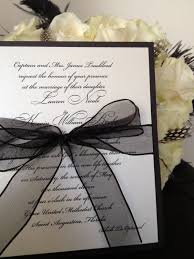 Bow Is An Elegant Touch Writing Too Fancy Though Simple Elegance Black And White Wedding Invitation By Lbdesignsbyco On Etsy Black Wedding Invitations Black White Wedding Invitations Diy Wedding