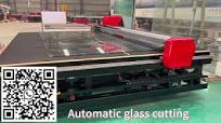 China top manufacturer-All in one CNC glass cutting machine,3 in 1 glass  cutting machine
