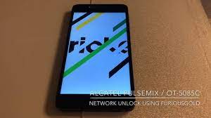 Tcl alcatel 5085c android 7.0 firmware: Alcatel Pulsemix Ot 5085c Network Unlock Using Furiousgold Youtube