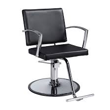 Pin By Standish Salon Goods On Red Black Salon Inspiration Salon Chairs Hair Salon Chairs Salon Styling Chairs
