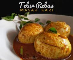 Resepi dikongsikan oleh norul haisyu di laman facebook. Resipi Telur Rebus Masak Kari Sedap Mudah Juadah Buka Puasa Menu Nina Mirza