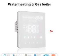 WiFi Smart Thermostat Programmable Temperature Controller Water Boiler Electric Heating - 【GAC】Water Floor Heating & Gas Boiler Heating (3A) / White